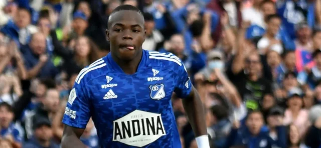 Carlos Andrés Gómez significó un récord histórico para Millonarios | Foto: VizzorImage / Luis Ramirez