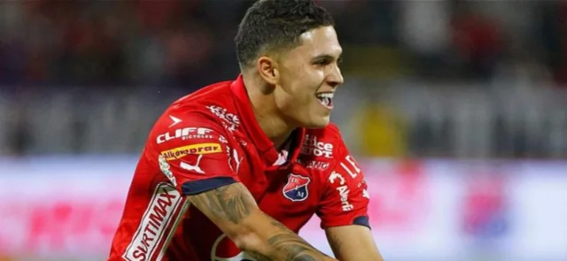 Quintero y sus goles con Independiente Medellín / Foto tomada de Futbolred