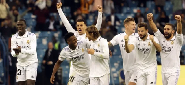 Real Madrid clasificó a la final de la Supercopa de España / AFP