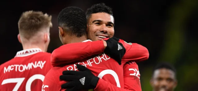 Manchester United goleó a Charlton / AFP