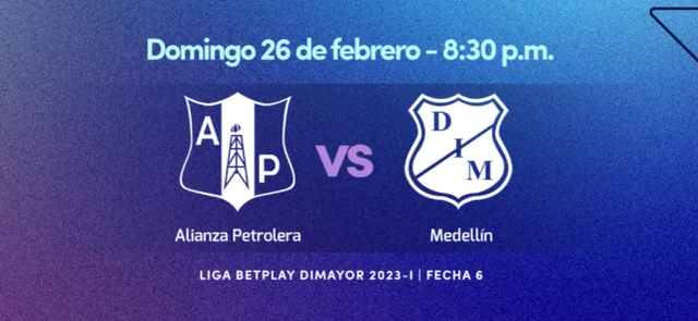 Independiente Medellín visita a Alianza Petrolera