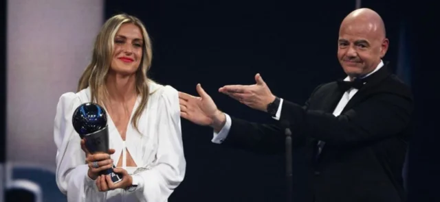 Alexia Putellas es reconocida como la mejor jugadora del mundo. / Foto: AFP.