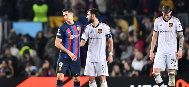 Barcelona empató con Manchester United. Foto: AFP