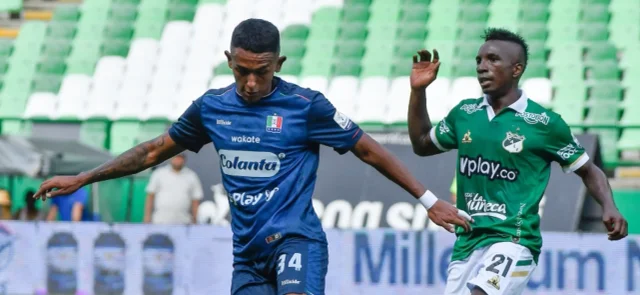 Cali y Once Caldas empataron sin goles. Foto: VizzorImage / Gabriel Aponte