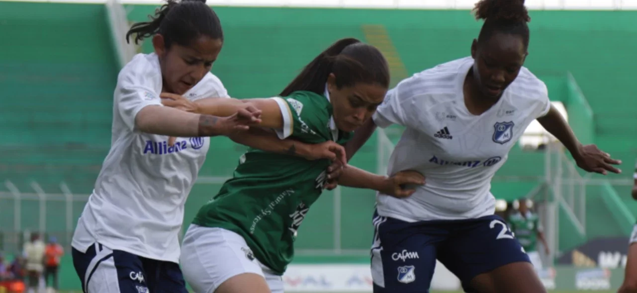 Cali Femenino vs Millonarios Femenino - Estadio Deportivo Cali - VizzorImage / Samir Rojas
