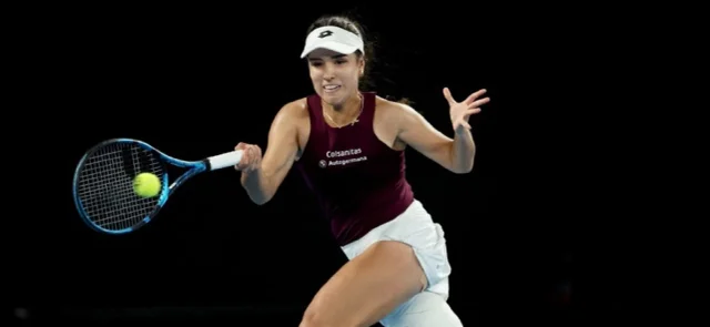Camila Osorio perdió en debut en el Abierto de Mérida. / Foto: AFP.