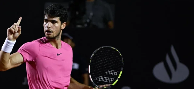 Carlos Alcaraz. Foto: AFP