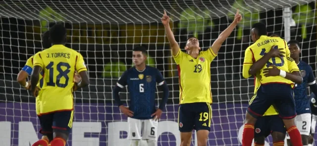 Colombia le ganó 1-0 a Ecuador. / Foto: Vizzorimage.