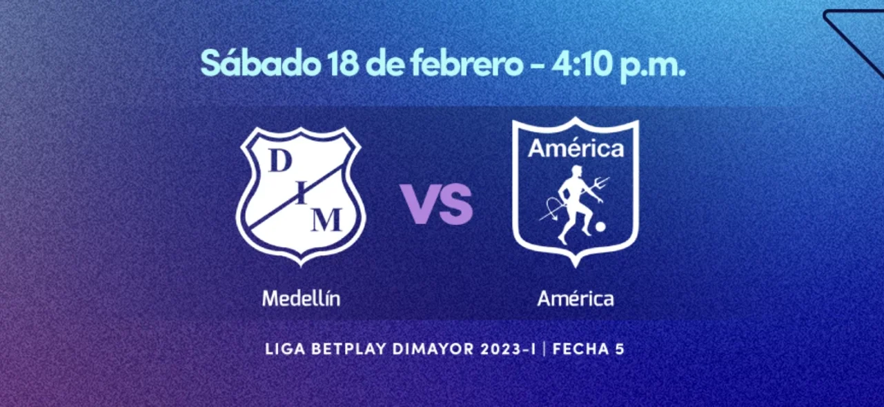 Medellín recibe a América en el Atanasio Girardot