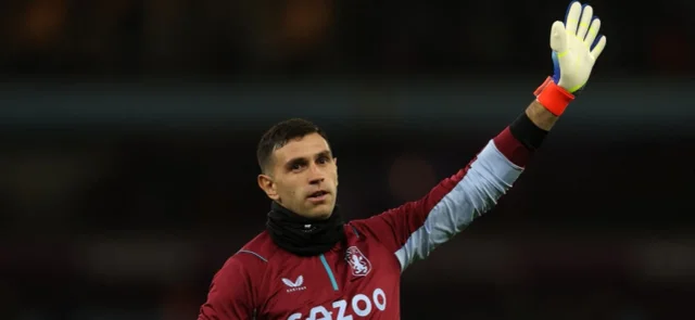 Emiliano Martínez. Foto: AFP