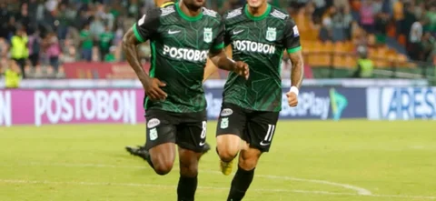Nacional empató 1-1 con Cali en el Atanasio Girardot. / VizzorImage / Andrés Álvarez
