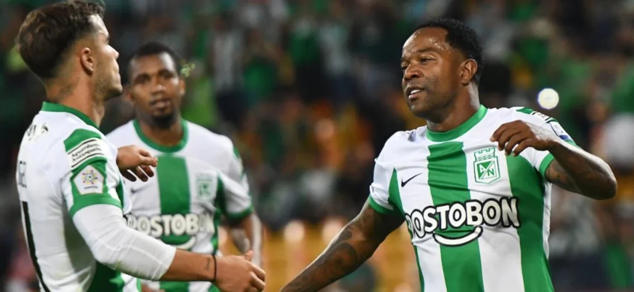 Conoce las cuota goleadora que tiene Dorlan Pabón en Atlético Nacional. / Foto: VizzorImage - Luis Benavides