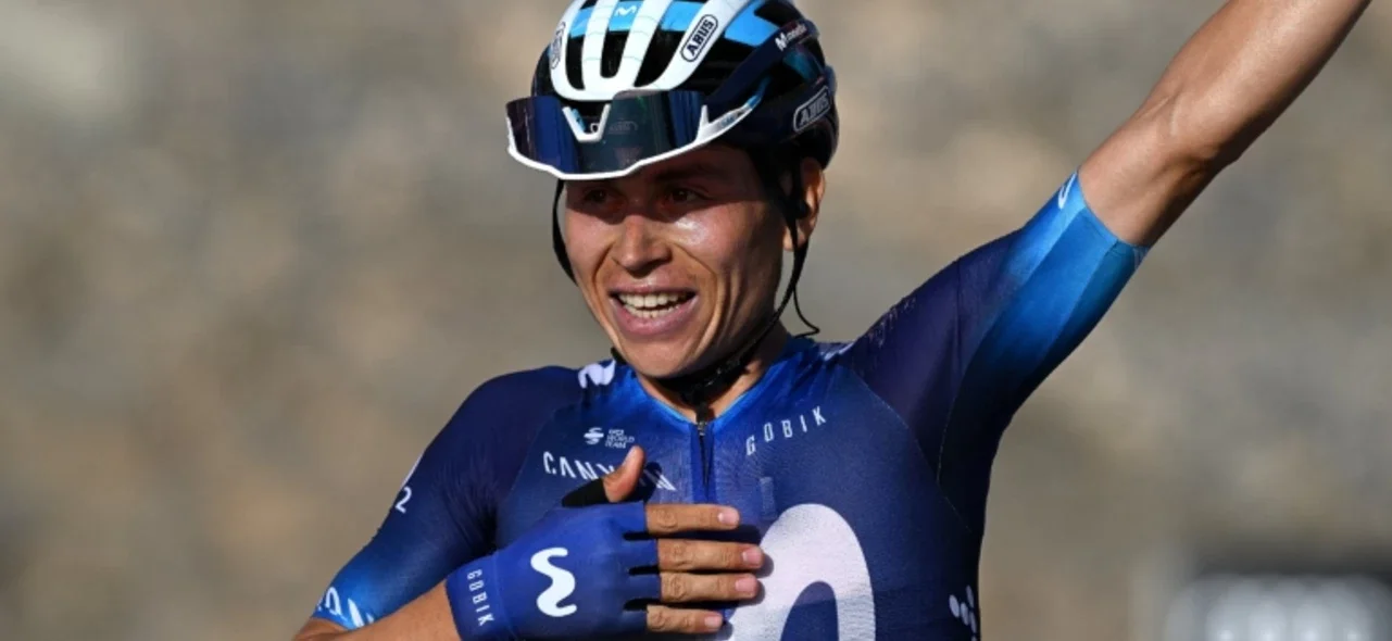 Einer Rubio. Foto: Twitter/@Movistar_Team