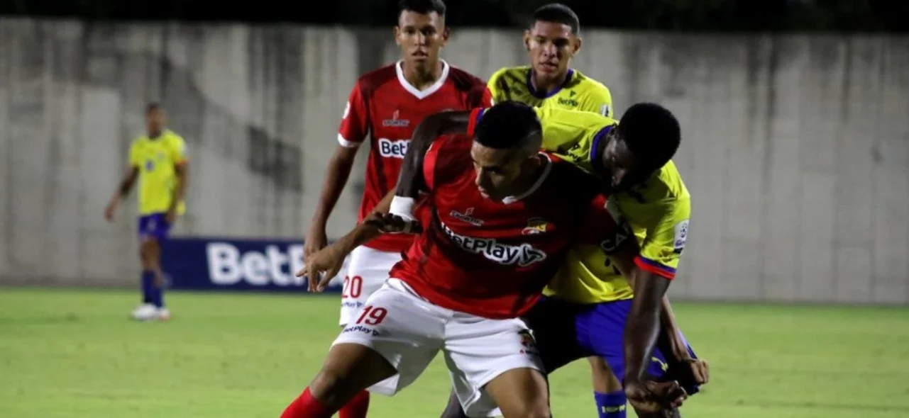 Empate 2-2 entre Barranquilla FC y Real Cartagena. / Foto: Vizzorimage.