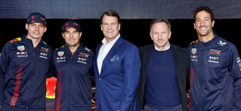 Ford hizo alianza con Red Bull. Foto: AFP