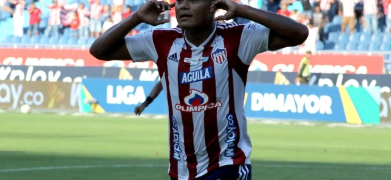 Así fue el gol de Junior vs. La Equidad para sumar su primer triunfo. / Foto: VizzorImage - Jairo Cassiani