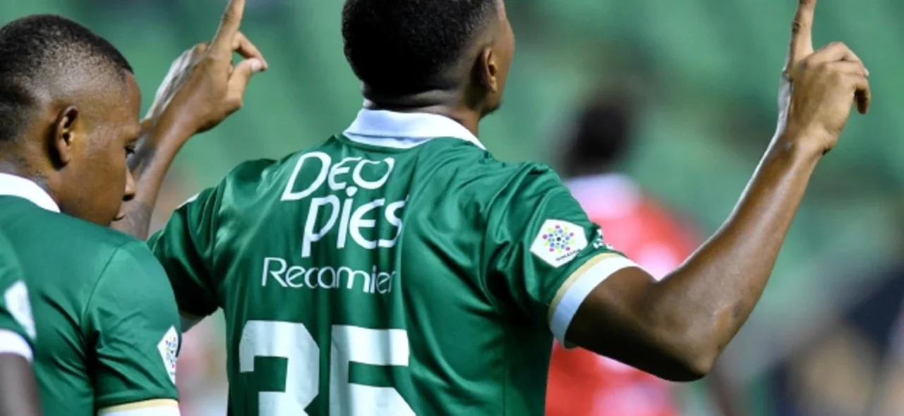 Goles de la victoria de Deportivo Cali vs. Barranquilla en la Copa BetPlay. / Foto: VizzorImage - Nelson Rios