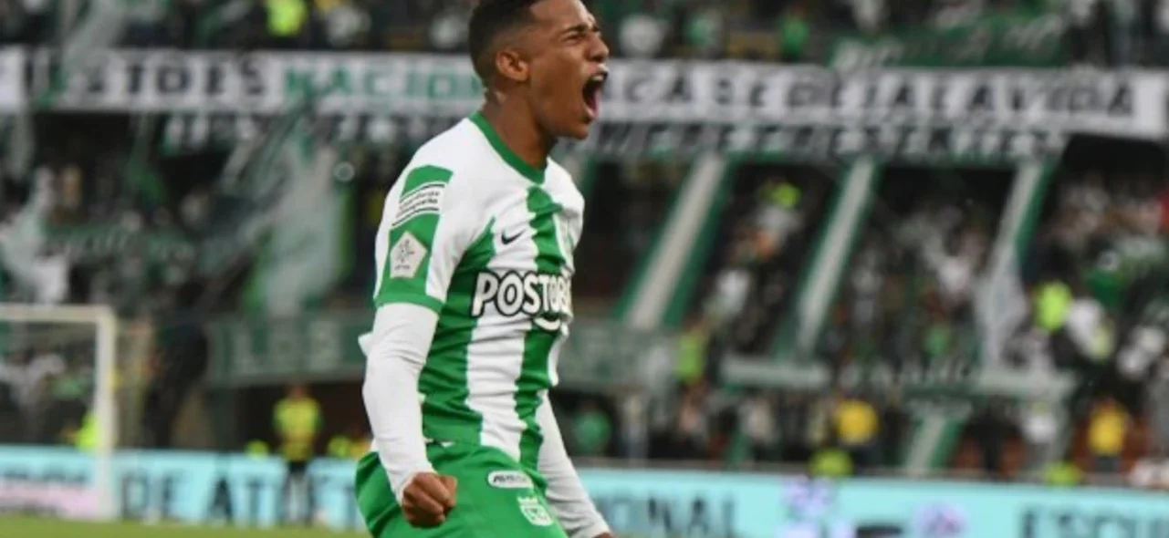 Brahian Palacios fue uno de los autores de la victoria 3-1 ante Huila. / Foto: VizzorImage - Luis Benavides