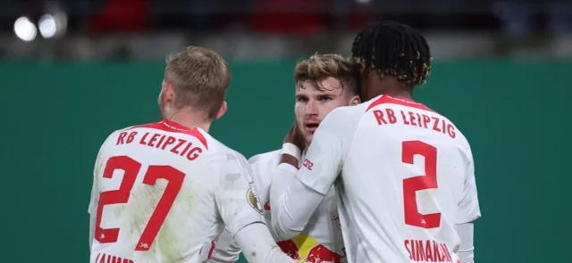 Leipzig clasificó a los cuartos de final - Foto: AFP