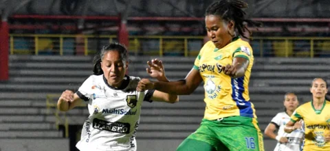 Empate a un gol entre Llaneros y Huila -VizzorImage / David Murillo