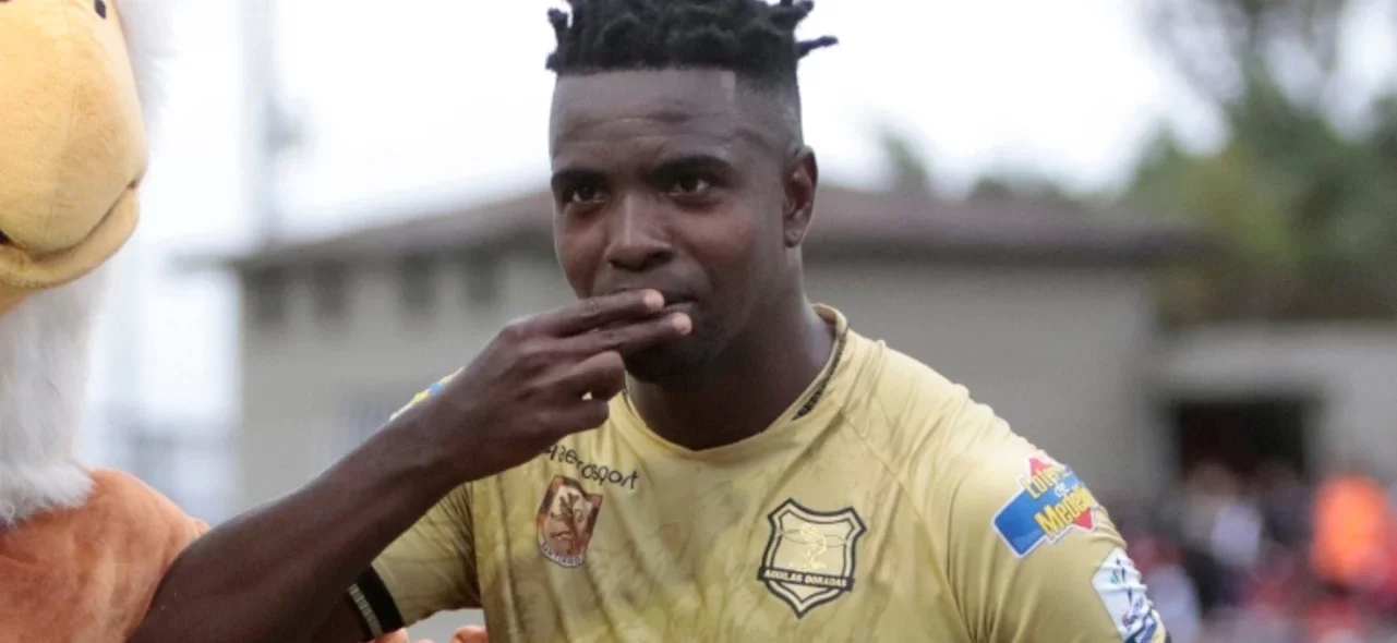 Marco Pérez - Delantero de Águilas Doradas - VizzorImage / Andrés Álvarez