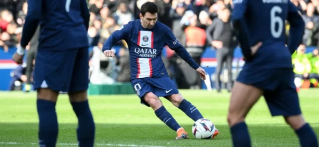 Lionel Messi sentenció la victoria de PSG ante Lille. / Foto: AFP.