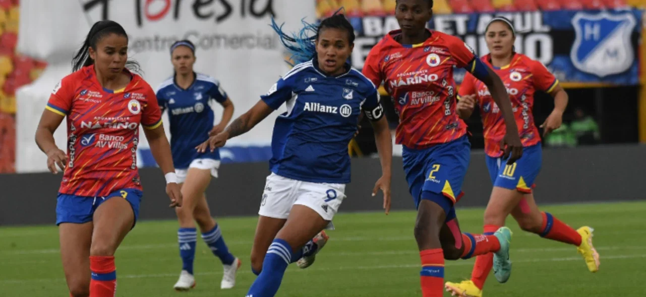 Millonarios vs Pasto - Liga Femenina BetPlay Dimayor - VizzorImage / Luis Ramirez Millonarios vs Pasto - Liga Femenina BetPlay Dimayor - VizzorImage / Luis Ramirez