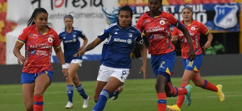 Millonarios vs Pasto - Liga Femenina BetPlay Dimayor - VizzorImage / Luis Ramirez