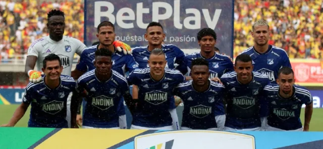 Millonarios confirma baja de dos jugadores contra Jaguares. / Foto: VizzorImage - Pablo Bohorquez