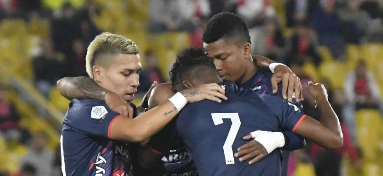 Pasto ganó en Bogotá. Foto: VizzorImage / Luis Ramirez