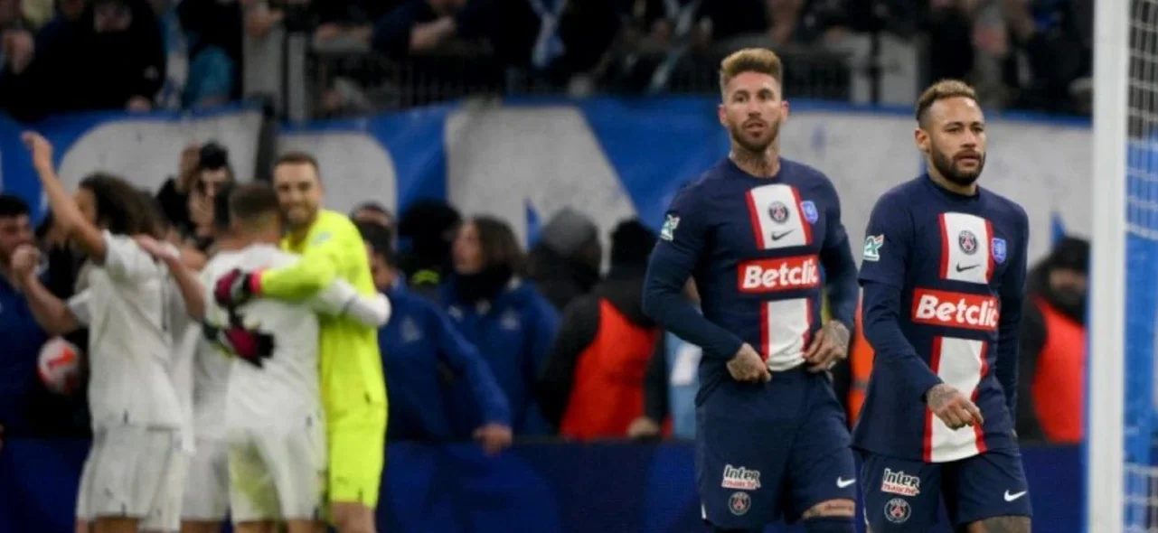 PSG quedó eliminado de la Copa de Francia. / Foto: AFP.