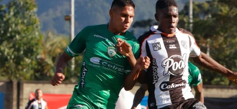 Santa Fe gana 1-0. Foto: VizzorImage / Andres Alvarez