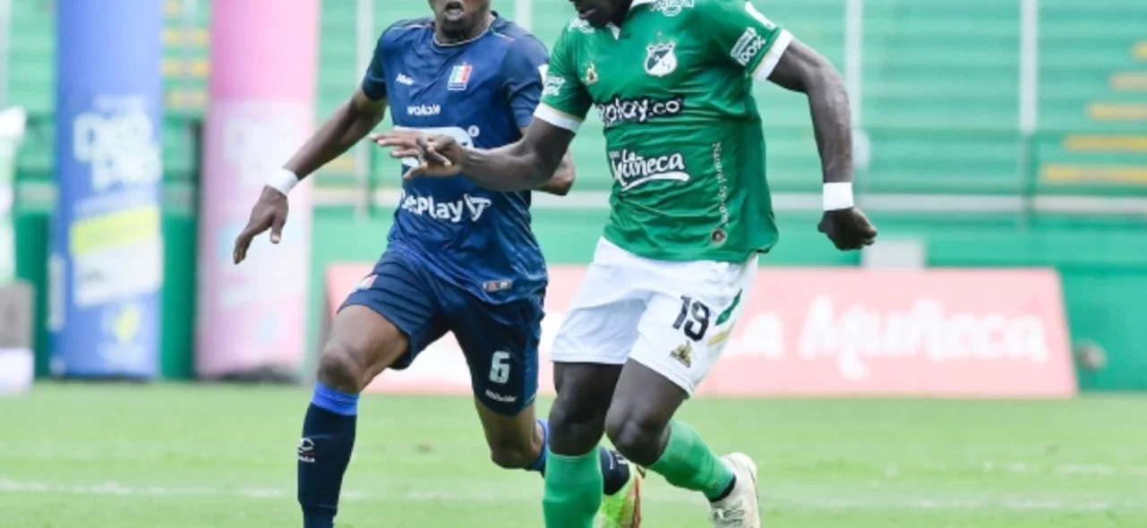 Empate entre Cali y Once Caldas. / Foto: Vizzorimage.