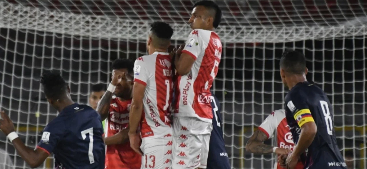 Santa Fe y Pasto empatan sin goles. Santa Fe y Pasto empatan sin goles.