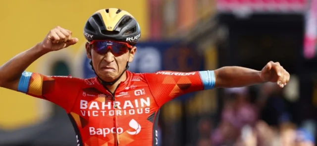 Santiago Buitrago quedó en la tercera casilla de la general en Andalucía. / Foto: AFP.