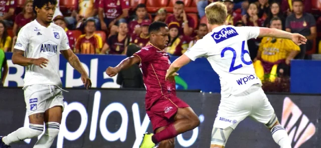 Tolima vs Millonarios. / Foto: Vizzorimage.