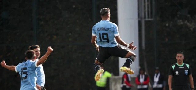 Selección de Uruguay. Foto: AFP