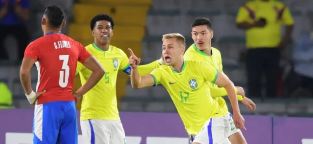 Brasil obtuvo un cupo al Mundial Sub-20 / AFP