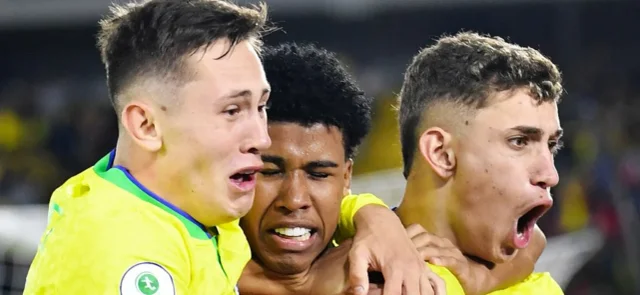 Brasil se coronó campeona del Sudamericano Sub-20 / AFP