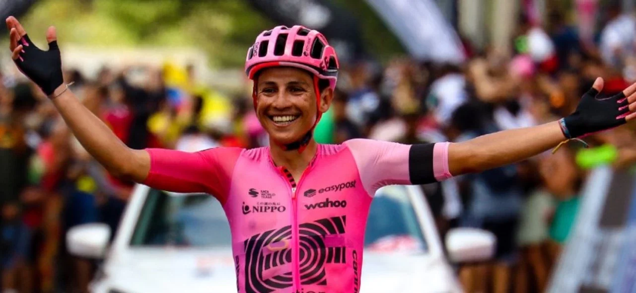 Esteban Chaves sumó un nuevo título a su carrera / Foto: @EFprocycling