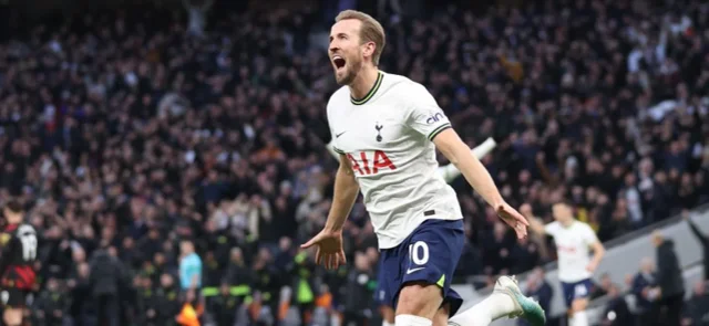 Harry Kane alcanzó los 267 goles / AFP