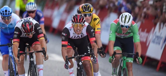Juan Sebastián Molano ganó la cuarta etapa del Tour UAE / AFP