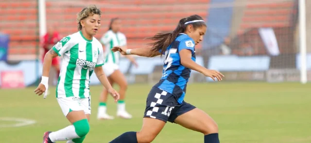 Nacional y Boyacá Chicó se estrenaron en la Liga Femenina con empate | Foto: VizzorImage / Andres Alvarez