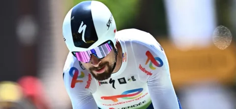 Peter Sagan estuvo en la final de la Superliga / AFP