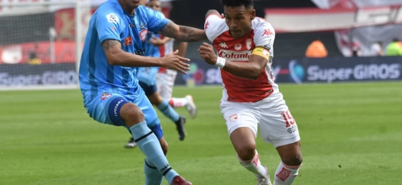 Resumen del partido entre Sata Fe y Unión Magdalena. / Foto: VizzorImage - Luis Ramirez