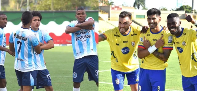 Triunfos de Real Santander y Real Cartagena / Fotos VizzorImage