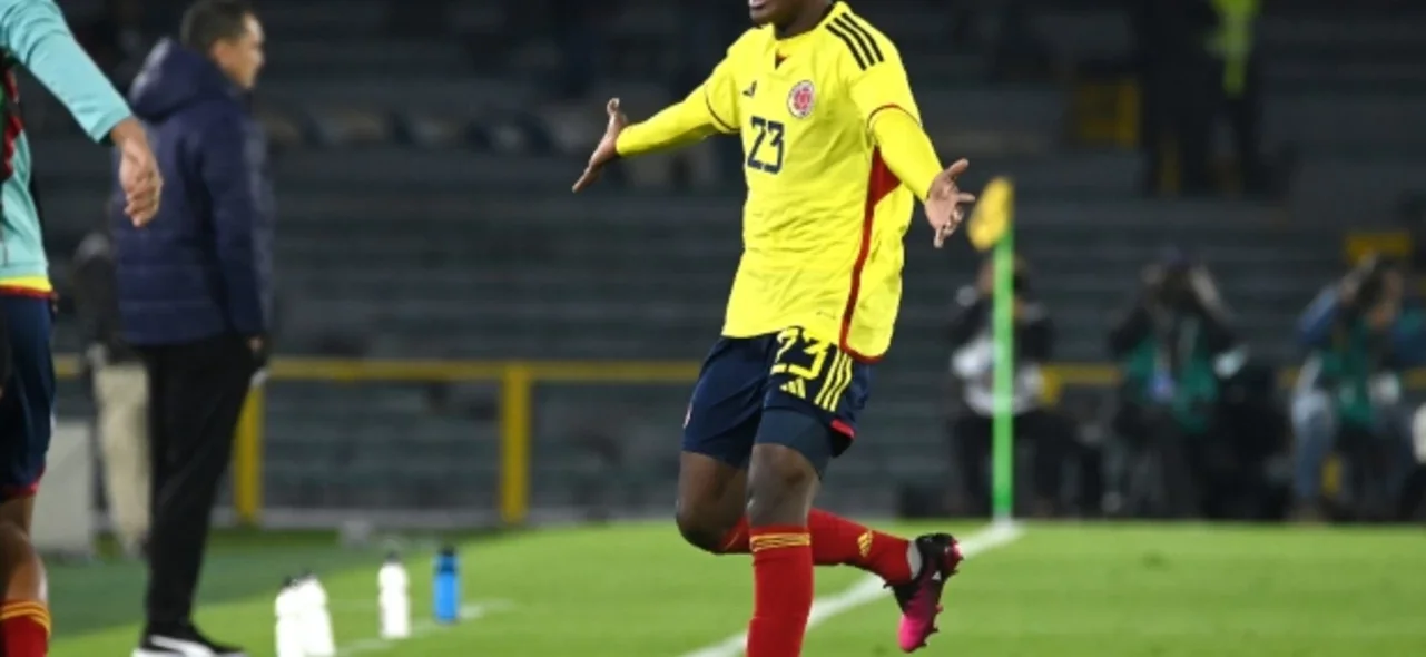 La selección Colombia Sub-20 está en el hexagonal final. / Foto: VizzorImage - Samuel Norato