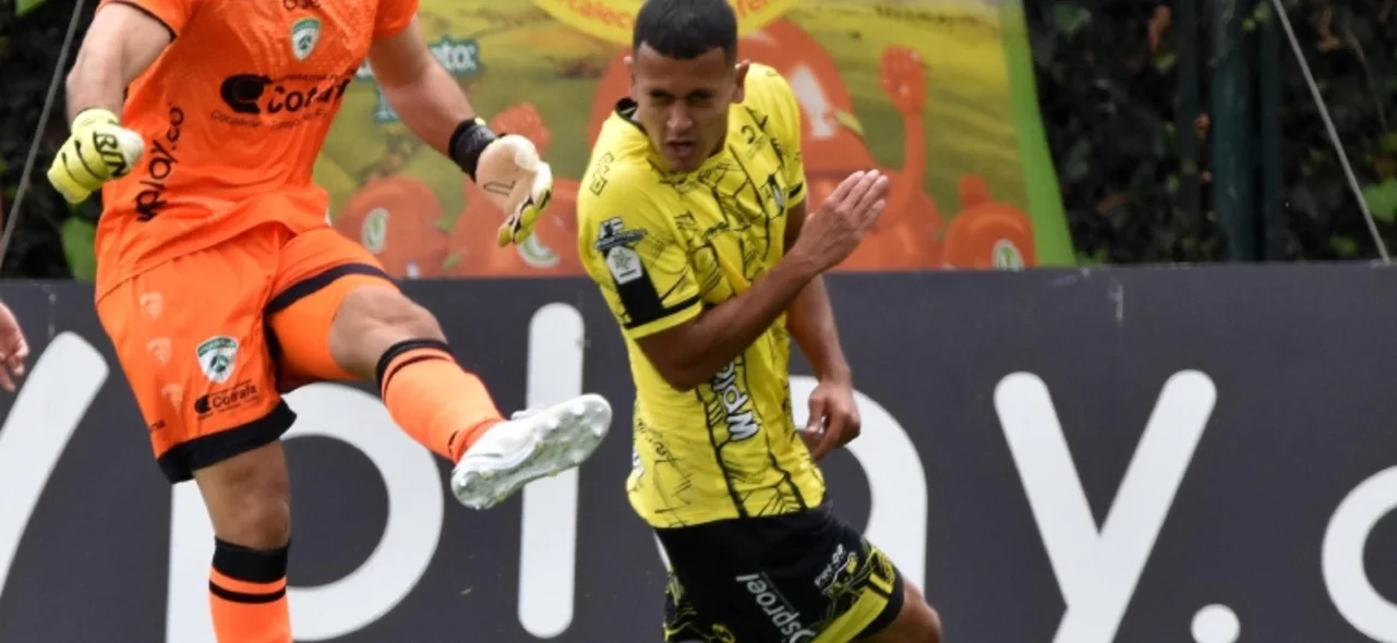 La Equidad y Alianza Petrolera empatan sin goles. Foto: VizzorImage / Felipe Caicedo