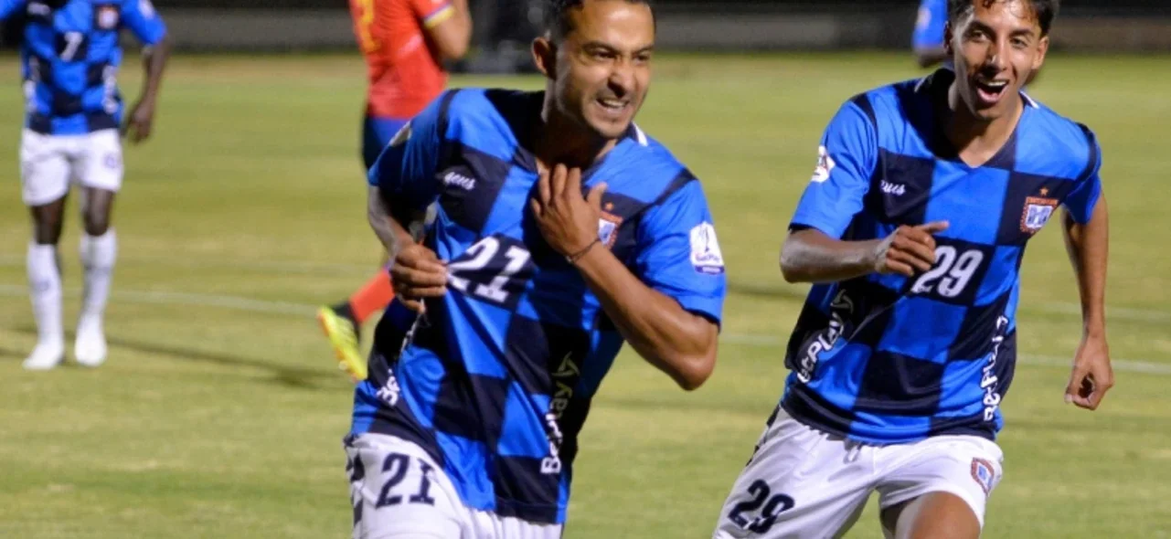 Chicó le gana 1-0 a Medellín. Foto: VizzorImage / Macgiver Baron