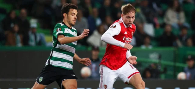 Arsenal empató con Sporting de Lisboa. Foto: AFP